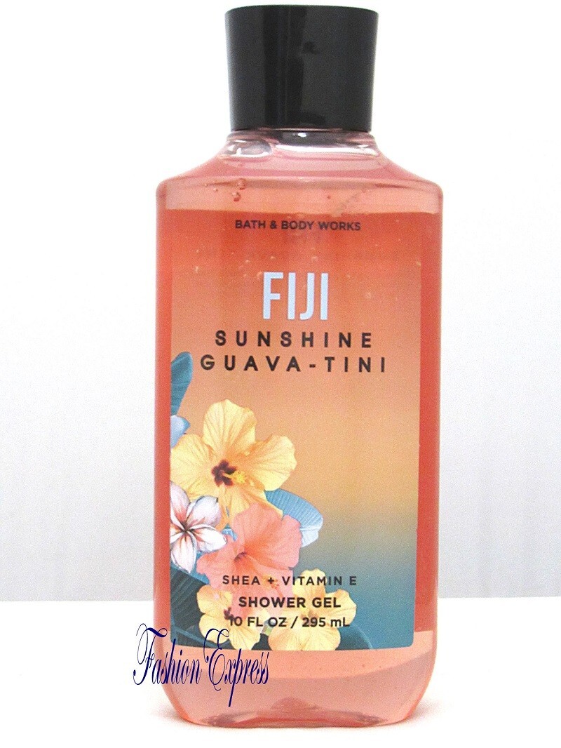 BATH BODY WORKS FIJI SUNSHINE GUAVA-TINI SHOWER GEL 10 FL OZ