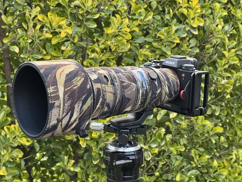 Sigma 500mm f5.6 AF DG DN Neoprene Camo lens protection Premium ranges