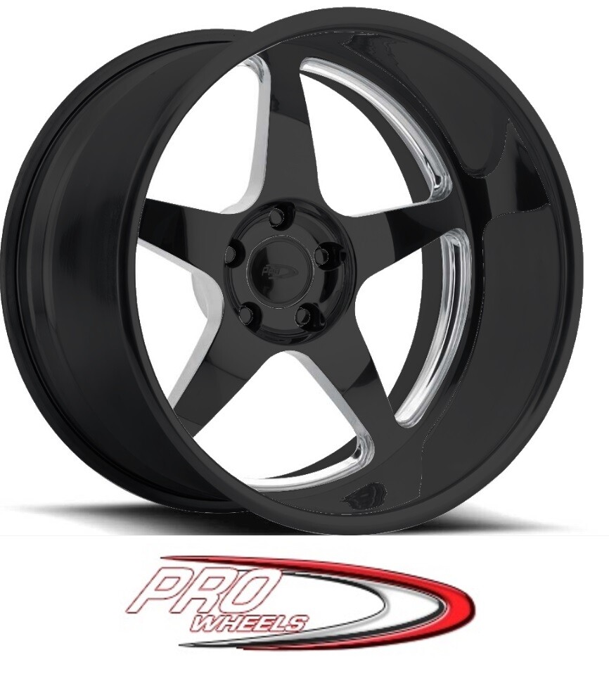U Pro Rims PRO TOP 5 FORGED WHEELS RIMS BLACK 18X9 18X10 | eBay