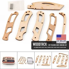 Woodtack - DIY Folding Knife Kit - USA Design