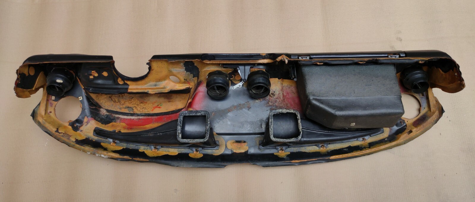 MERCEDES W123 BLACK DASHBOARD COVER eBay