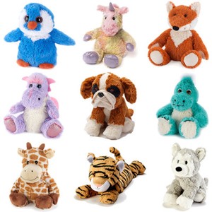 Intelex Warmies Cozy Heatable Plush Soft Toy Microwaveable Cosy Plush Animals | eBay