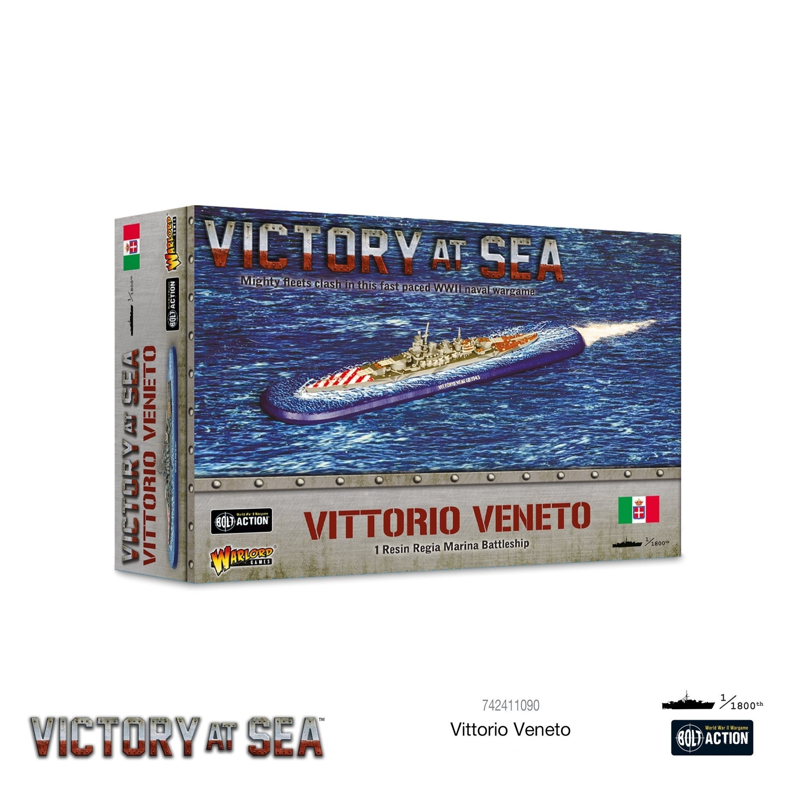 Warlord Games Победа на море 742411090 Линкор Vittorio Veneto Regia Marina