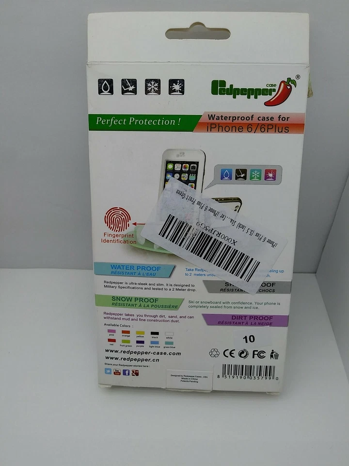 Waterproof case For Iphone 6 Plus - Image 4 of 4