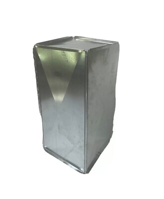 SUPPLY AIR DUCT PLENUM 20 X 23 X 23 1/2 LONG GALVANIZED STEEL 26 GAUGE