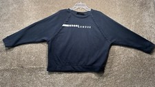 UNDER ARMOUR Womens Loose Graphic Sweatshirt - Large Black