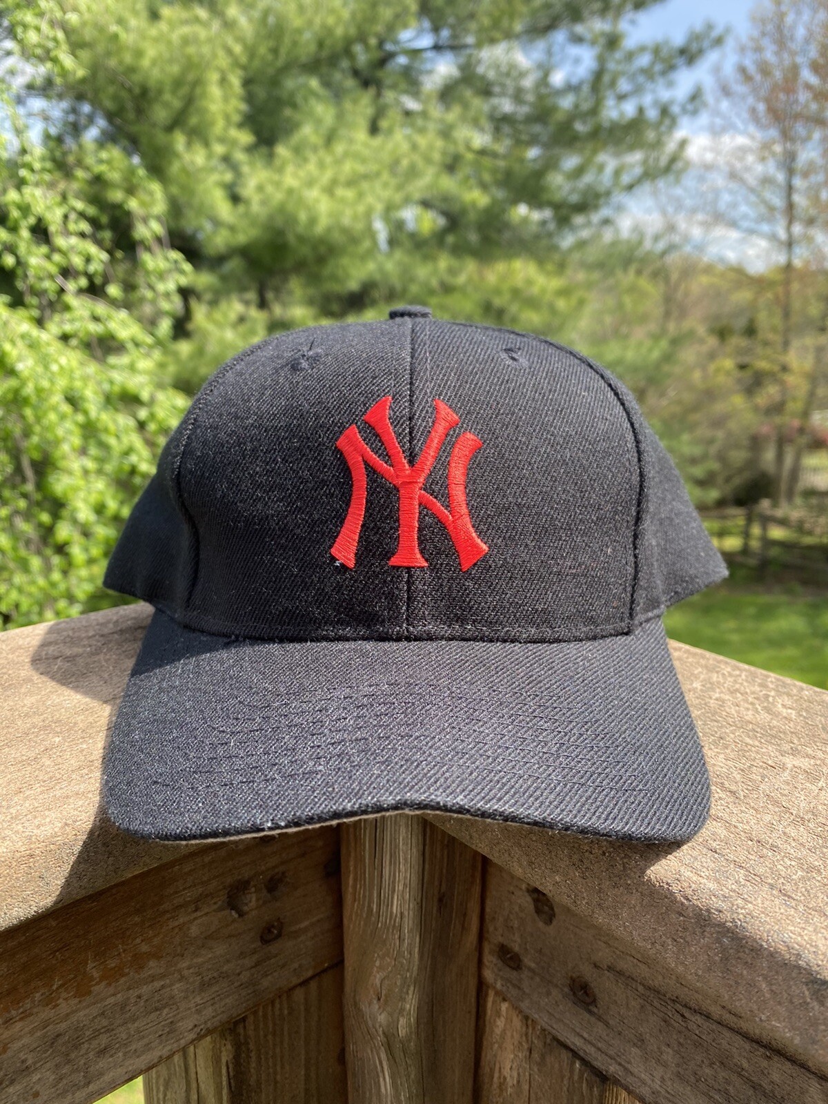 90s USA製 New York Yankees NEW ERA CAP 帽子 90s New York Yankees Logo Cap