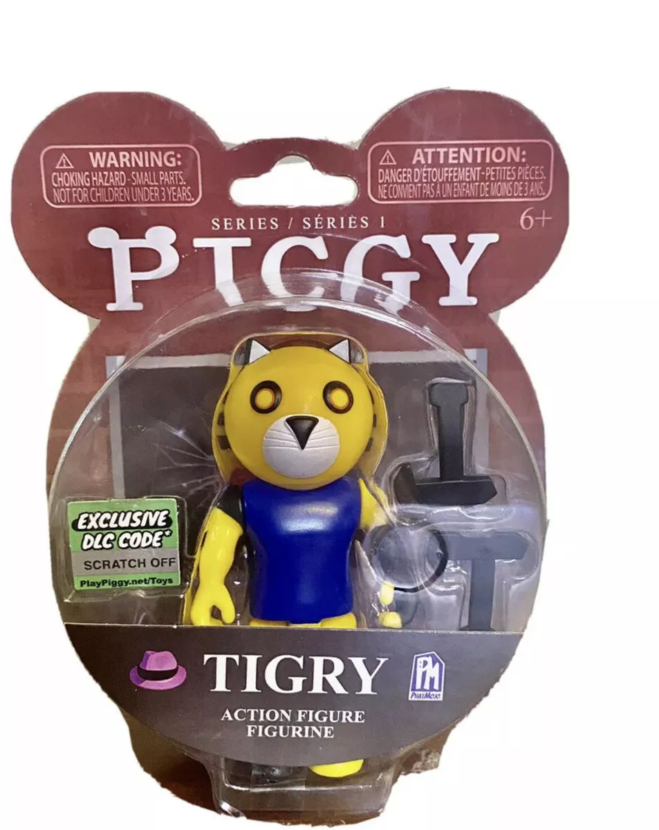 PIGGY Action Figure Series 1 - PIGGY, Tigry, Clown, Fox