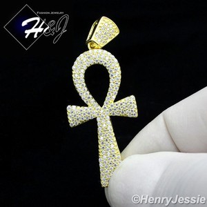Authentic Eternal Guardianship: 925 Sterling Silver Ankh Key Cross Pendant
