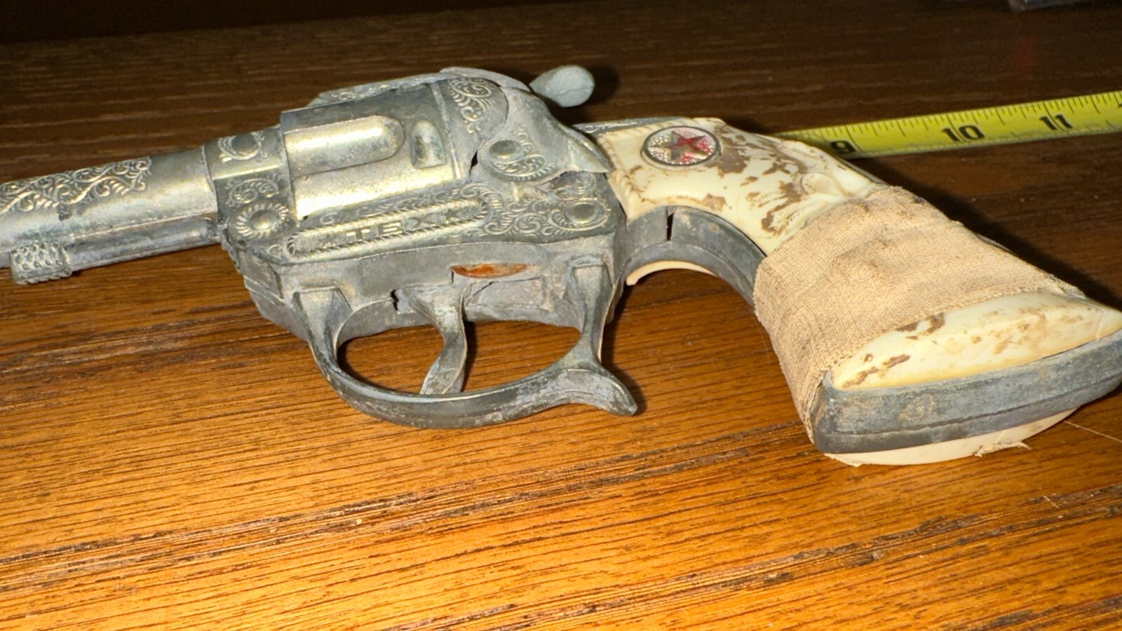 Vintage Hubley Tex Toy Cap Gun eBay