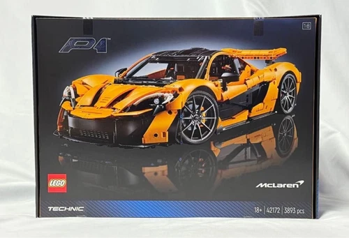 Lego 42172 Technic McLaren P1 Supercar 3893 pcs Sealed NEW IN BOX Block Building - Picture 1 of 20