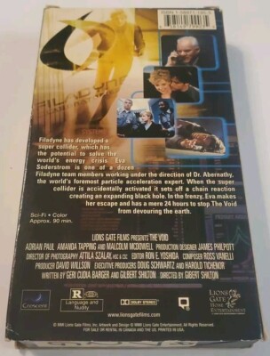 The Void VHS 2002 Adrian Paul 2000s Horror RARE OOP | eBay