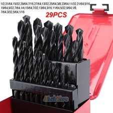 29pcs HSS Twist High Speed Steel Drill 