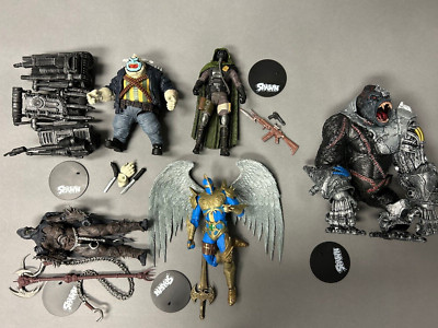 McFarlane Toys 2022 Spawn 6 Figure Lot Gamestop Exclusive Violator Signed Print