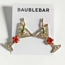 New 55mm Baublebar Cup Drop Earrings Gift Fashion Women Party Holiday Jewelry