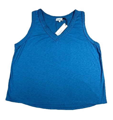 Michael Stars Women's Sloan V-Neck Tank, Black | eBay