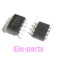 20 PCS TL071CP DIP-8 TL071  low-noise Jfet-input Operational Amplifiers Chip IC