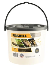 FRABILL FRBB4604W FISH-N-FUN BAIT BUCKET, 4.5 QT
