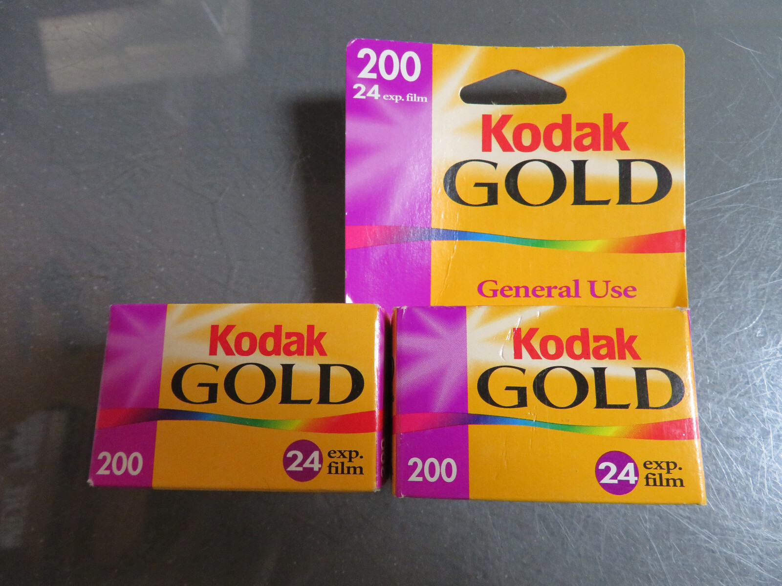 NEW2x Kodak Gold 35mm 200 Film 24/48 Exposures General Use Expiration