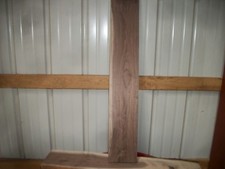 1 PC WALNUT LUMBER WOOD KILN DRIED BOARD LOT 411S 38 1/8" X 6 7/16" X 7/8"