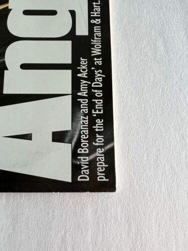 ANGEL * DAVID BOREANAZ Issue #175 TV ZONE MAGAZINE Doctor Who Andromeda Woolvett - Imagen 3 de 7
