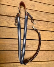 Antares Leather Elasticized Breastplate (Size 3) - MSRP $349