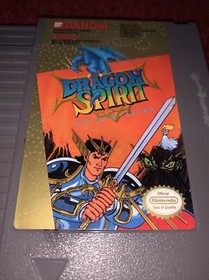 AUTHENTIC Dragon Spirit: The New Legend Nintendo NES Cart ONLY! Clean & TESTED!