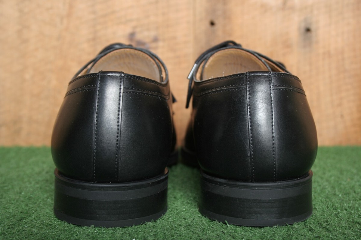 MAGNANNI Diversa Black Leather Apron Toe Oxfords Derby Shoe Men\'s Sz. 7M MAGNANNI Diversa Black Leather Apron Toe Oxfords Derby Shoe  main image 2