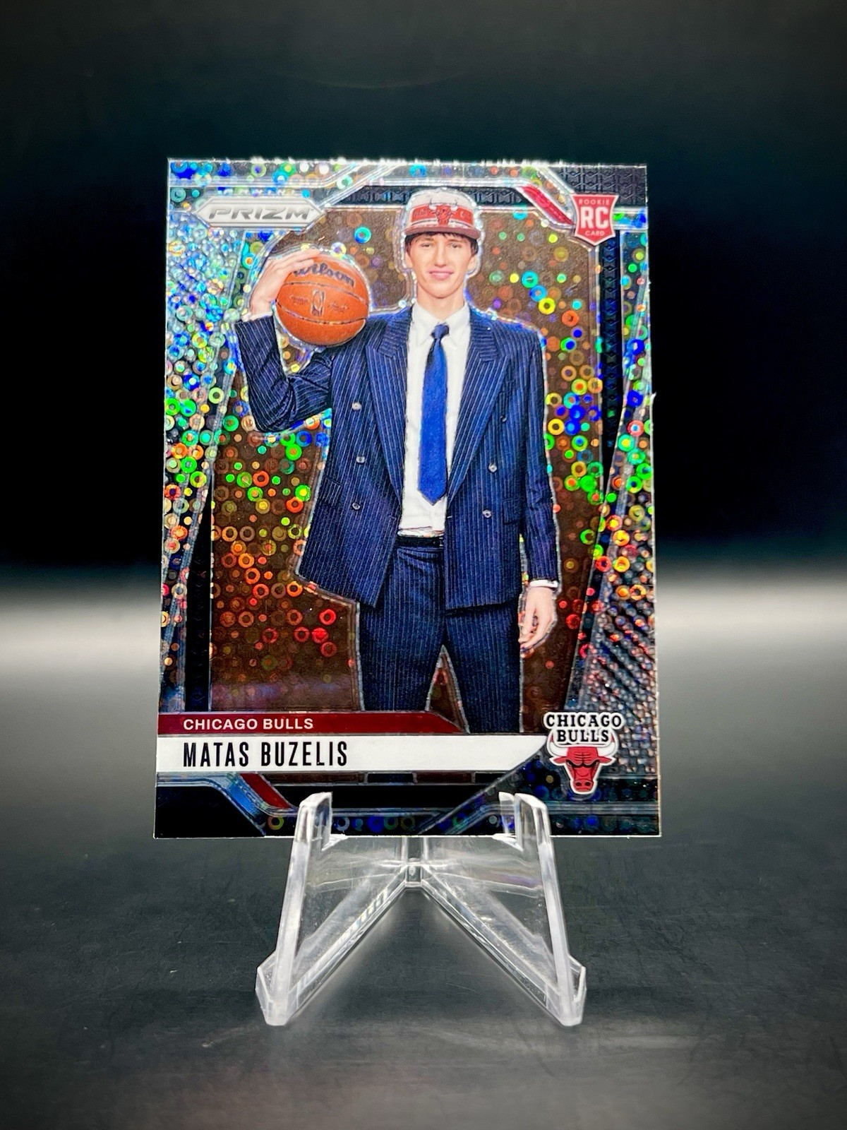 ❤️2024-25 Panini Prizm #252 Matas Buzelis Variation Silver Fast Break Rookie RC