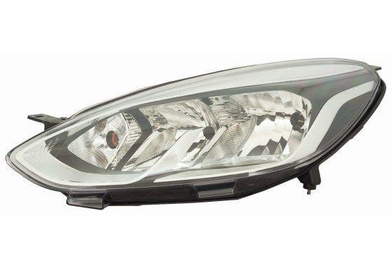 ABAKUS Main Headlight 431-11AELMLD-EM Left For Ford, White, Reinforced, New