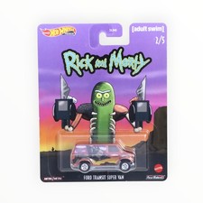 Hot Wheels Ford Transit Super Van - Rick and Morty - 2020 Pop Culture A