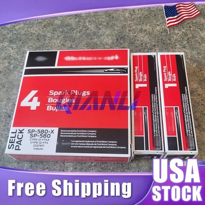 6 PACK NEW Spark Plug Motorcraft SP-580-X SP534 FREE FAST SHIPPING OEM IRIDIUM