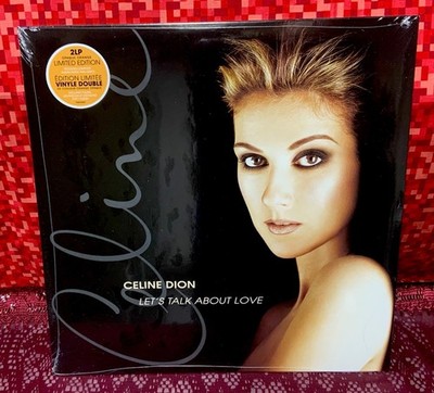 2022 Celine Dion  Let's Talk About Love  Limited Ed. Orange Vinyl 2-LP (Sealed)