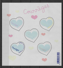 FRANCE TIMBRE - 2016 Bloc feuillet n° F5026 "Cœurs de Courrèges" (**)