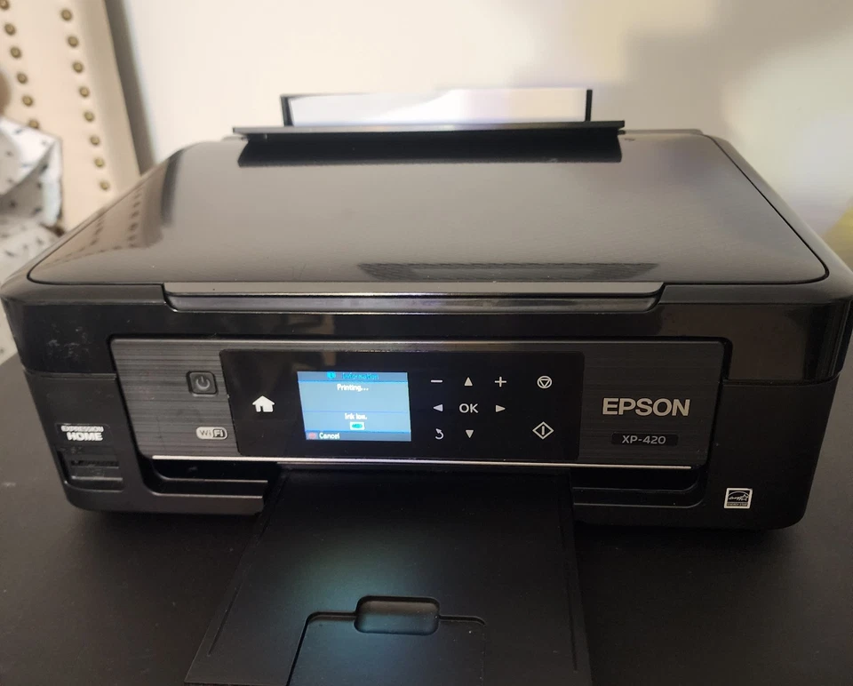 Impresora de inyección de tinta doméstica inalámbrica Epson Expression XP-420 Foto 3 de 3