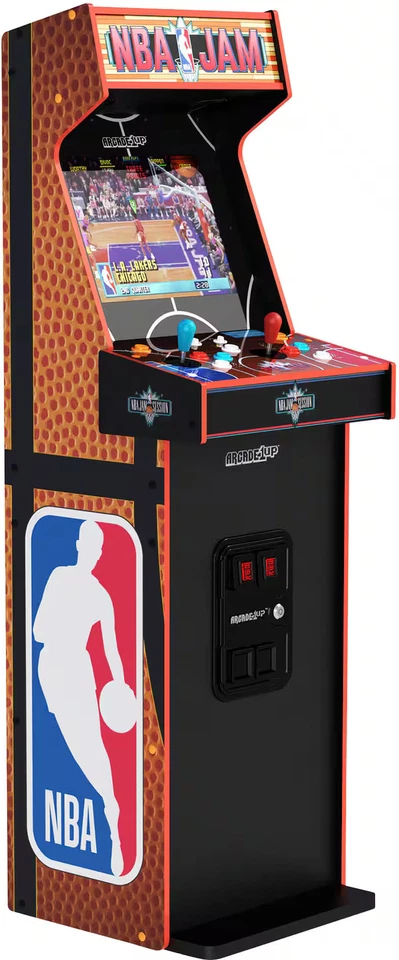 NBA Jam Deluxe 2 Player Control Panel Arcade Machine