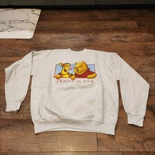 Vintage 90s Tigger  Winnie the Pooh Breakthrough Crewneck