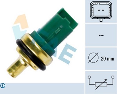 FAE Kühlmittel Wasser Temperatur Sensor 33706 für 607 407 C4 307 C5 PEUGEOT 206