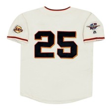 Barry Bonds San Francisco Giants 2002 World Series Home Jersey Men's (L-XL)
