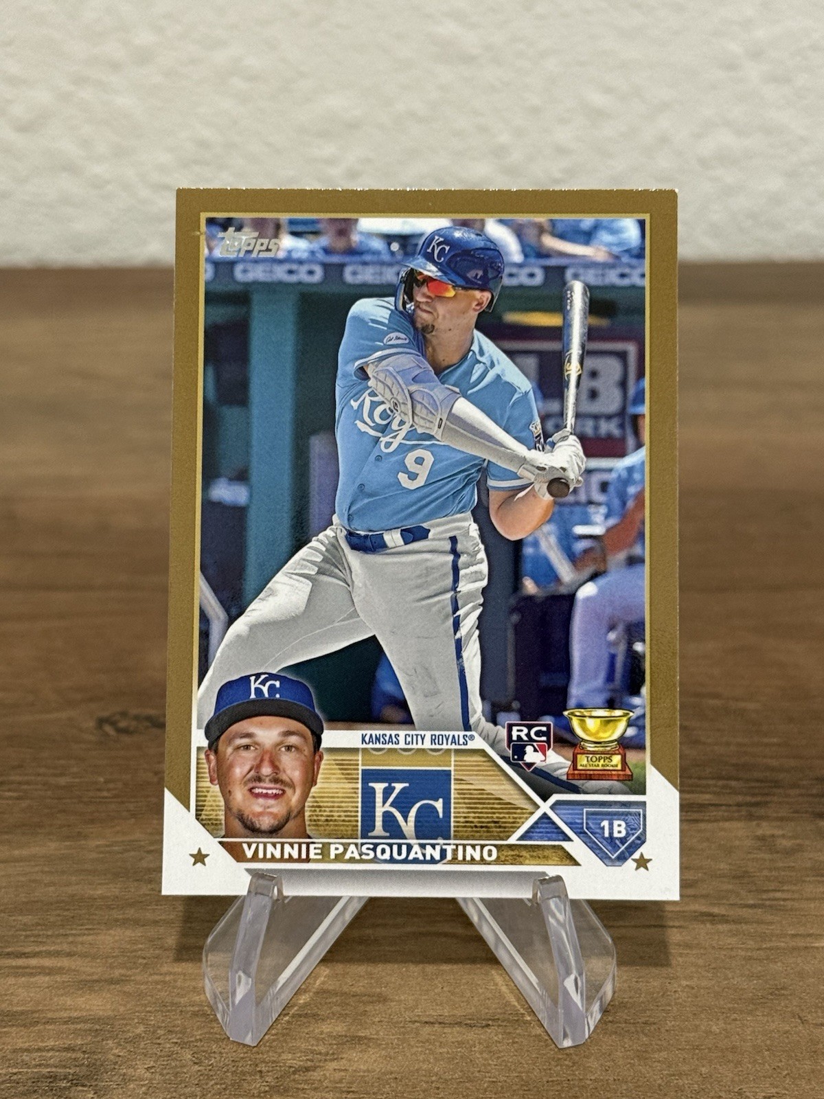 2023 Topps Series 1 - Vinnie Pasquantino #302 Gold /2023 (RC)