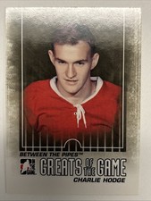 2009-10 09/10 ITG Between The Pipes Greats of the Game #116 Charlie Hodge