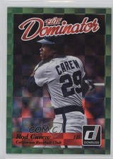 2014 Panini Hall of Fame Elite Dominator Rod Carew #30 HOF 1s7