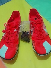 Size 13- Nike ZoomX Dragonfly XC Crimson Vapor Green Track Spikes(w/ 2 sets}