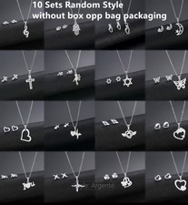 10 Colliers Avec Boucles D'oreilles
