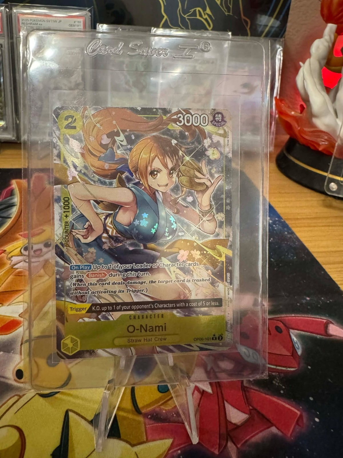 O-NAMI ALT . ART OP06-101 English ONE PIECE HOT 🔥 WINGS OF THE CAPTAIN - NM