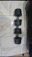 45 kg barbell and dumbells