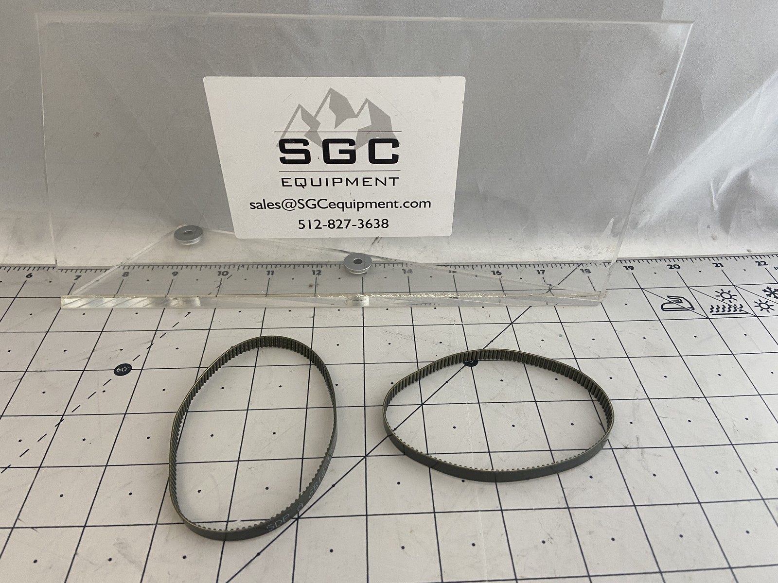 Brooks Automation Timing Belt 1/4" PN: 714-6903-03