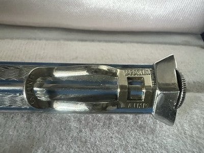   Bleistift Sarastro Mechanisch Unitas Guilloche Triangel Relief Mine Vintage