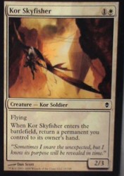 Kor Skyfisher - Zendikar (23/249) Common