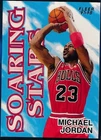 1997-98 FLEER TRADITION MICHAEL JORDAN SOARING STARS INSERT CARD #9
